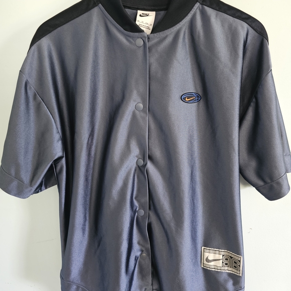 Nike Circa Sweatsuit 96 Button-Up Shirt Size XS - Picture 1 of 6